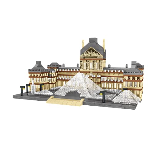Louvre Micro Building Blocks Set