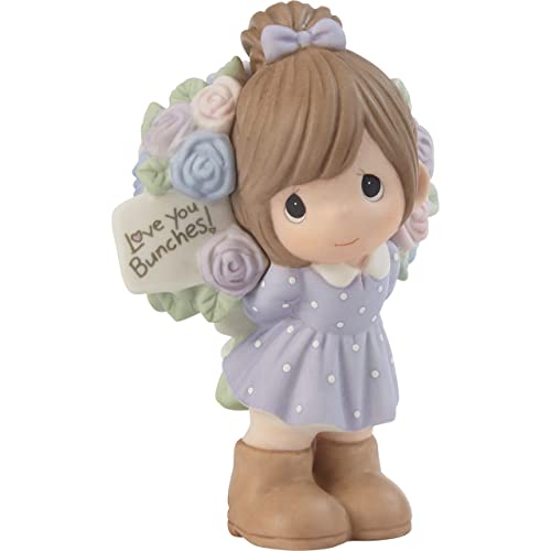 Love You Bunches Girl Porcelain Figurine
