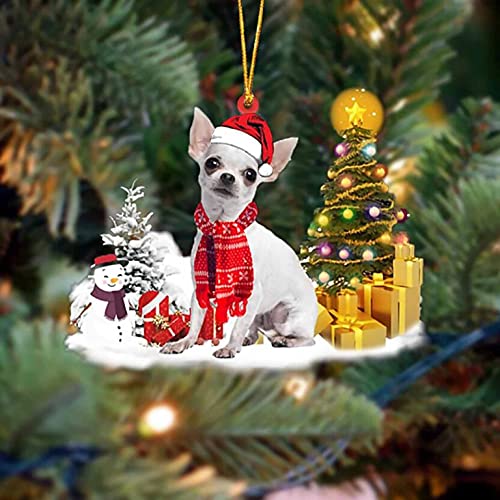 Lovely Dogs Christmas Ornament