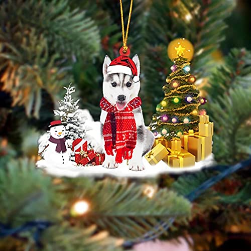 Lovely Dogs Christmas Ornament