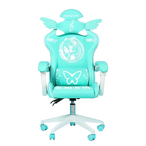 Lovely Green Students Gaming Chair