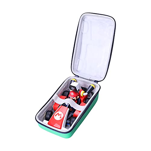 LTGEM Storage Case for Mario Kart Live: Home Circuit - Luigi Set