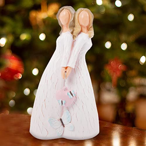 LUCKYBUNNY Sisters Angel Figurines