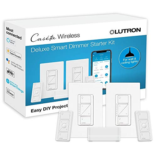 Lutron Caseta Smart Dimmer Switch Kit