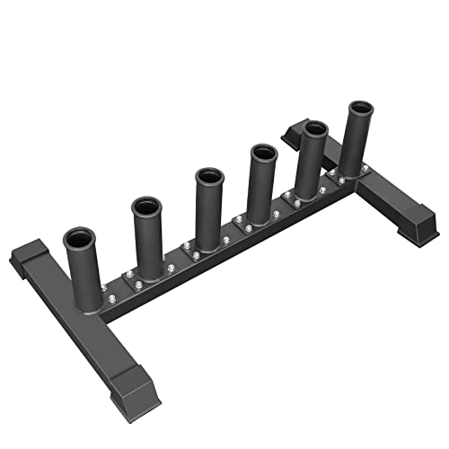 Luwint Freestanding Barbell Holder - Vertical 6 Bar Storage Rack