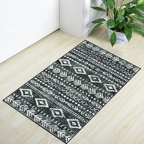 Luxurious Farmhouse Moroccan Throw Rug