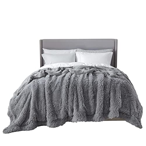 Luxurious Faux Fur Blanket - Bedsure Queen Size