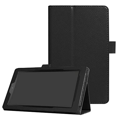 Luxurious Leather Case for Amazon Kindle Fire 7 2015 HD7