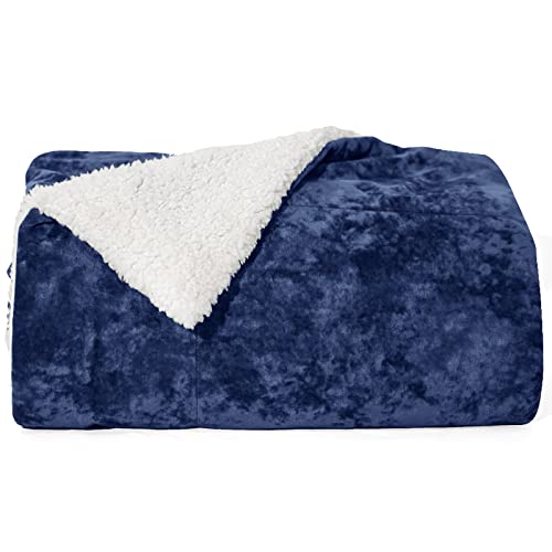 Luxurious PHF Sherpa Fleece Throw Blanket for Year-Round Comfort