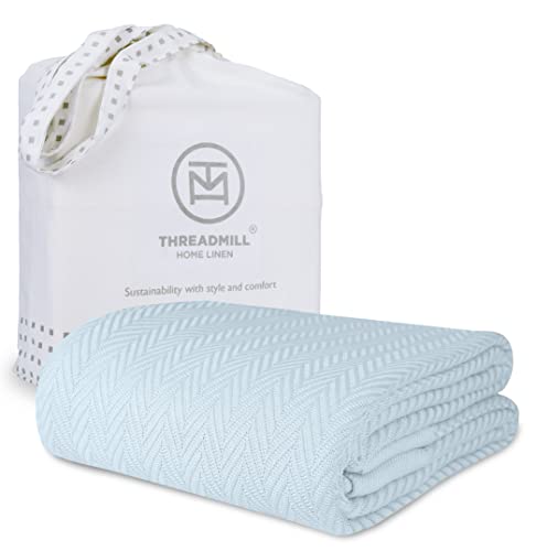 Luxury Cotton Blanket for King Size Bed