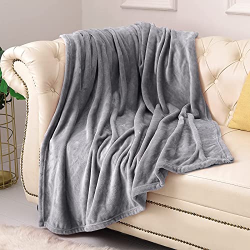 Luxury Grey Fleece Blanket