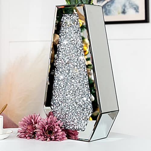 Luxury Mirrored Flower Vase