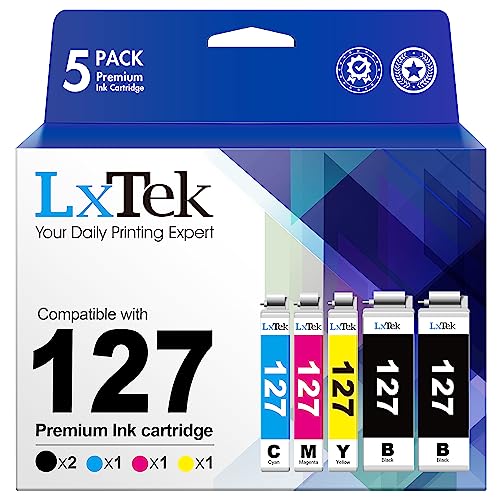 LxTek Remanufactured Epson127 Ink Cartridge Replacement