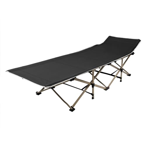 YSSOA Folding Camping Cot w/Bag Portable & Lightweight Sleeping Bed for  Travel