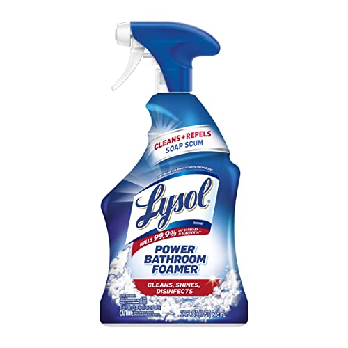 Lysol Power Foaming Cleaning Spray for Bathrooms