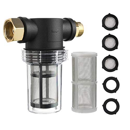 M MINGLE Garden Hose Filter