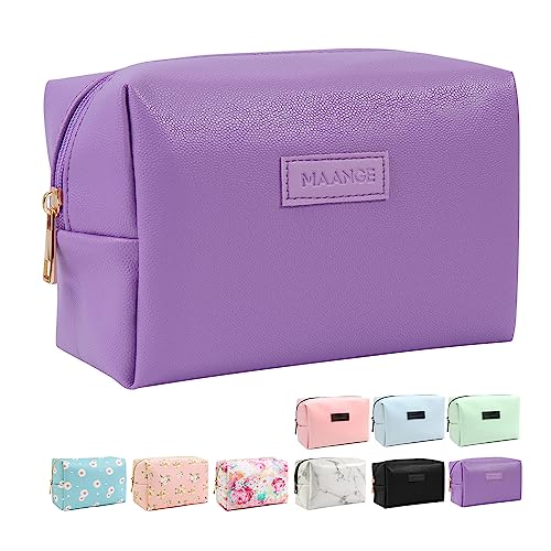 MAANGE Small Makeup Bag - Purple