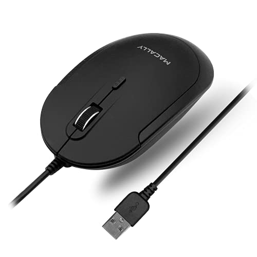 Macally Silent USB Mouse