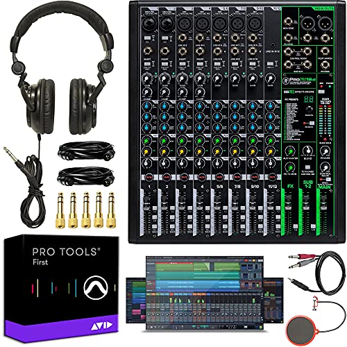 Mackie ProFX12v3 Mixer Bundle