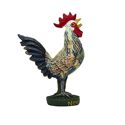 MACLARONX Mini Rooster Chicken Figurine