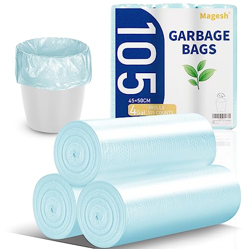 Magesh 4 Gallon Small Trash Bags