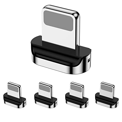 Magnetic Connector Tips Head for iPhone Lightning (5 Pack)