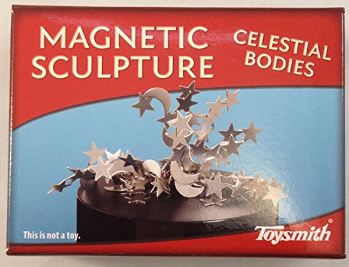 Magnetic Desktop Sculpture - Moon and Stars