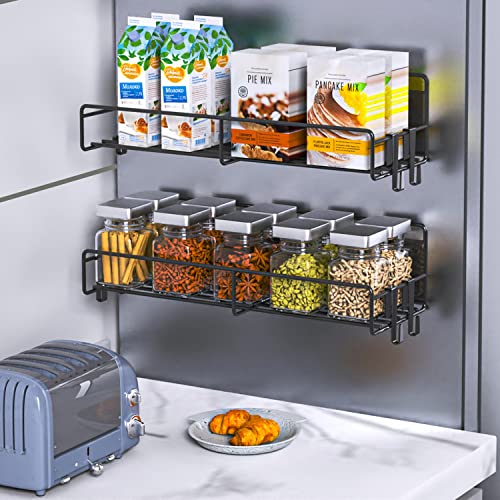 Magnetic Spice Rack Organizer for Kitchen Organization and Storage