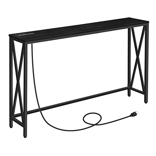 MAHANCRIS Console Table with Power Outlet