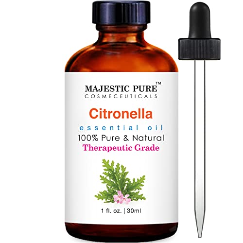MAJESTIC PURE Citronella Oil - Pure and Natural Aromatherapy Solution