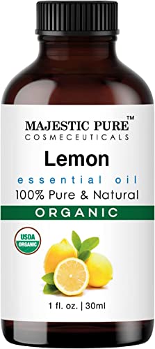 Majestic Pure Lemon Organic Essential Oil