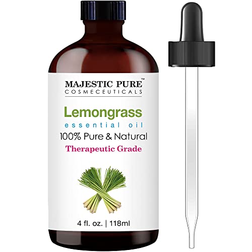 MAJESTIC PURE Lemongrass Essential Oil