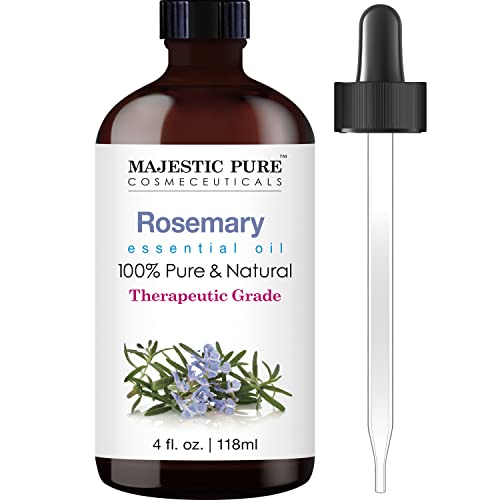 MAJESTIC PURE Rosemary Essential Oil - Premium Therapeutic-grade Oil