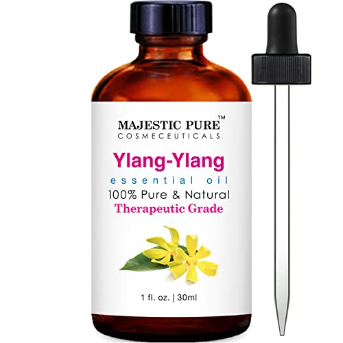 Majestic Pure Ylang Ylang Essential Oil - Therapeutic Grade