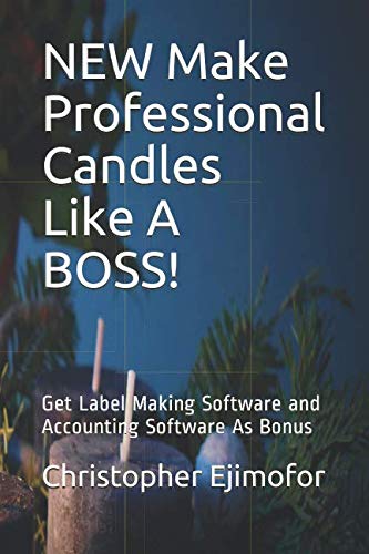 Make Professional Candles Like A BOSS! - Candle Making Kit with Bonus Software