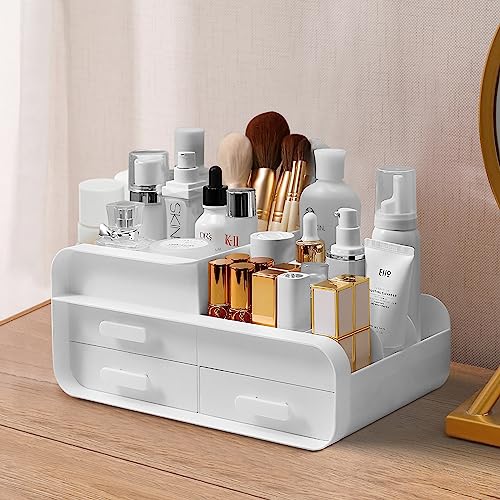 Makeup Organizer with Drawers and Compartments