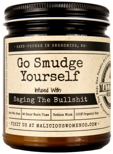 Malicious Women Candle Co - Go Smudge Yourself