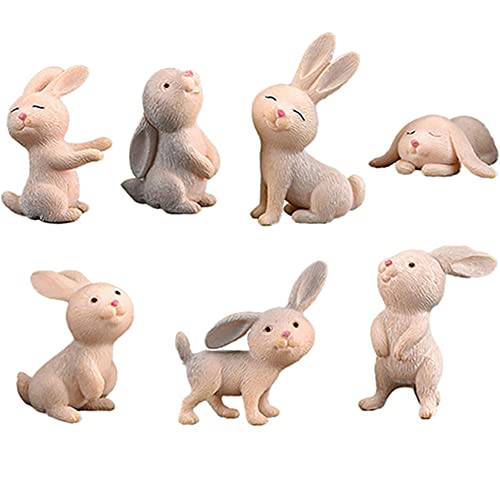 MAOMIA Rabbit Figures for Kids