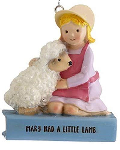 Mary Had a Little Lamb Christmas Ornament