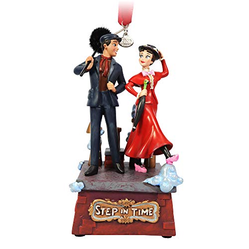 Mary Poppins and Bert Singing Sketchbook Ornament