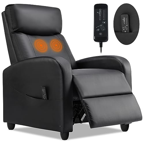 Massage PU Leather Recliner Chair