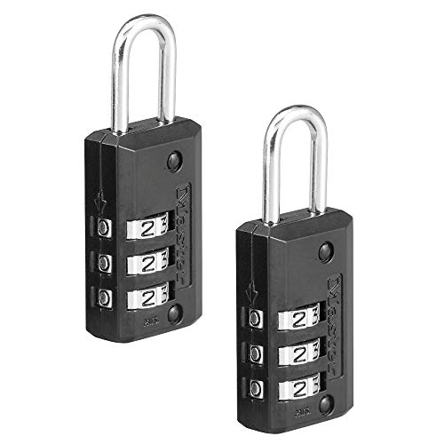 Master Lock Combination Luggage Lock, 2 Count