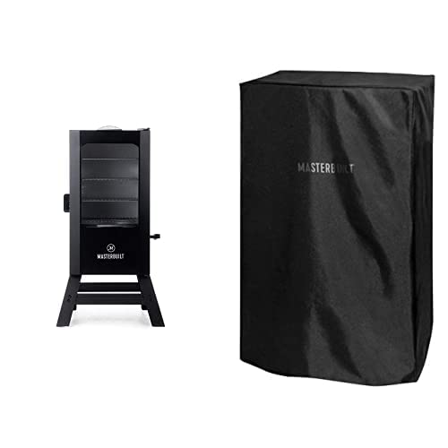 Masterbuilt 30 inch Smoker with Window & Legs + Cover Bundle