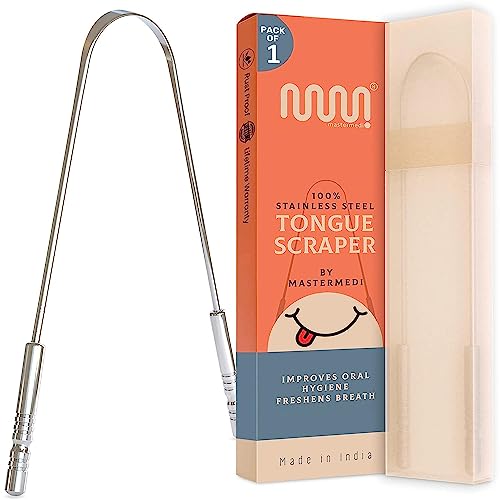 MasterMedi Tongue Scraper: Effective Oral Care Tool