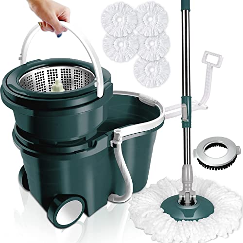 Masthome Mop and Bucket with Wringer Set