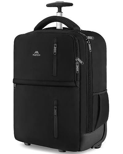 MATEIN Rolling Backpack: Versatile Travel Laptop Backpack with Wheels