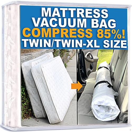 Mattress Vacuum Bag - Compression and Storage for Moving