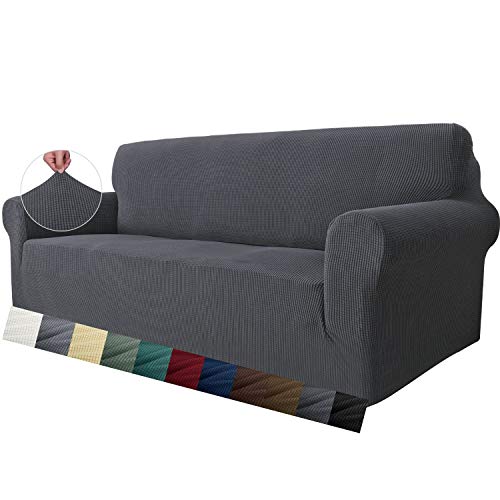 MAXIJIN Super Stretch Couch Cover for 3 Cushion Couch