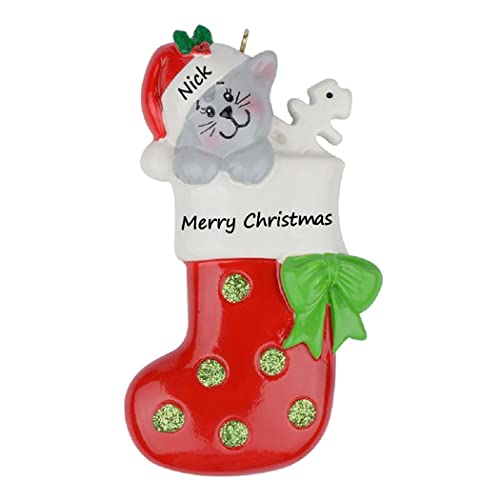 MAXORA Personalized Cat Ornament