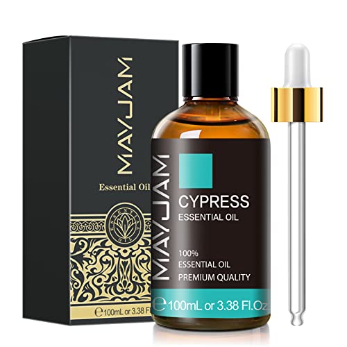 MAYJAM Cypress Essential Oil with Glass Dropper